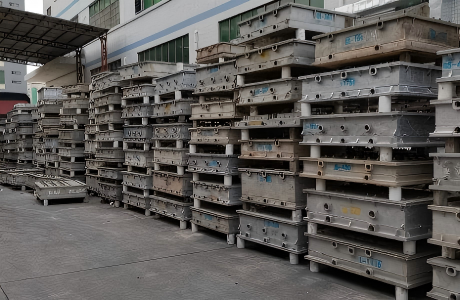 泡沫模具存放区